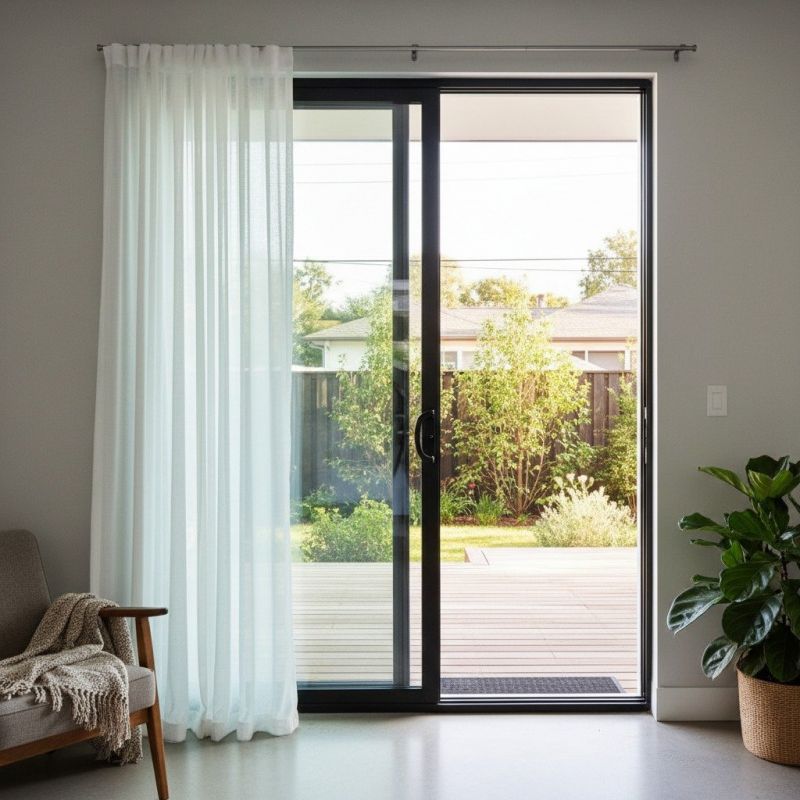Wood Sliding Door Installation in Durham, NC